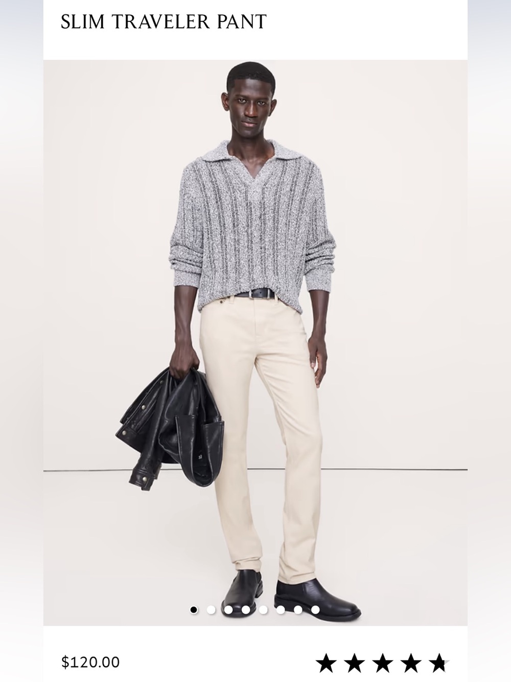 FREE SHIPPING - NWT - Banana Republic Men’s Slim Travelers Pant